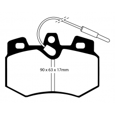 DP2626 EBC Brakes Колодки тормозные