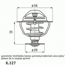 6.127.82.359 BEHR Термостат, охлаждающая жидкость