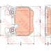 GDB1795 TRW Комплект тормозных колодок, дисковый тормоз