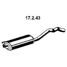 17.2.43 EBERSPACHER Предглушитель выхлопных газов