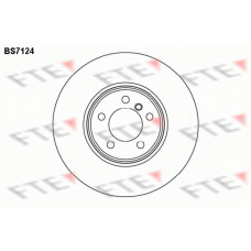 BS7124 FTE Тормозной диск