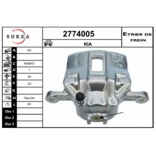 2774005 EAI Тормозной суппорт