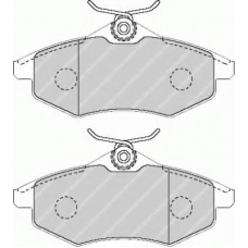 FDB1542 FERODO Комплект тормозных колодок, дисковый тормоз