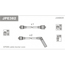 JPE382 JANMOR Комплект проводов зажигания