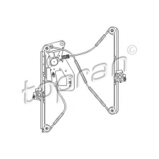 501 827 TOPRAN Подъемное устройство для окон