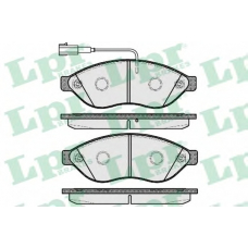 05P1698 LPR Комплект тормозных колодок, дисковый тормоз