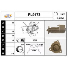 PL9173 SNRA Стартер