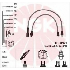 0791 NGK Комплект проводов зажигания