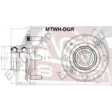 MTWH-DGR ASVA Ступица колеса