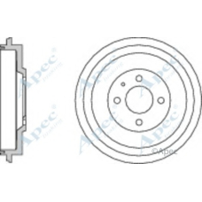 DRM9940 APEC Тормозной барабан