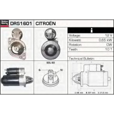 DRS1601 DELCO REMY Стартер