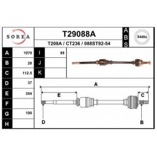 T29088A EAI Приводной вал