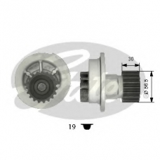 WP0059 GATES Водяной насос