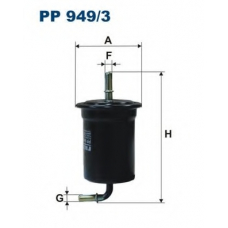 PP949/3 FILTRON Топливный фильтр