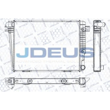 RA0050130 JDEUS Радиатор, охлаждение двигателя