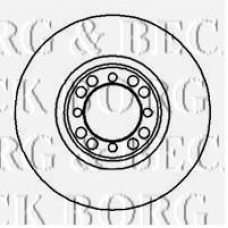 BBD4863 BORG & BECK Тормозной диск