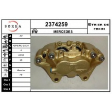 2374259 EAI Тормозной суппорт