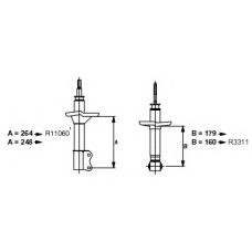 R3310 MONROE Амортизатор