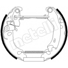 51-0181 METELLI Комплект тормозных колодок