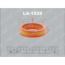 LA-1828 LYNX Фильтр воздушный