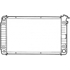 50353 NRF Радиатор, охлаждение двигателя