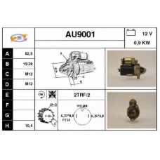 AU9001 SNRA Стартер