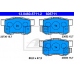 13.0460-5711.2 ATE Комплект тормозных колодок, дисковый тормоз