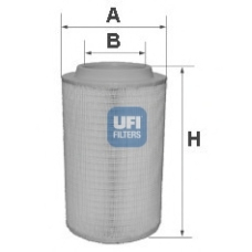 27.625.00 UFI Воздушный фильтр