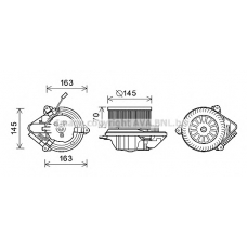 CN8515 Prasco Электродвигатель, вентиляция салона