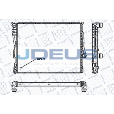 RA0050560 JDEUS Радиатор, охлаждение двигателя