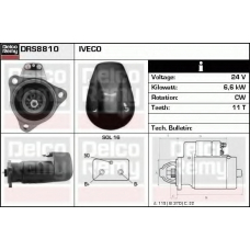 DRS8810X DELCO REMY Стартер