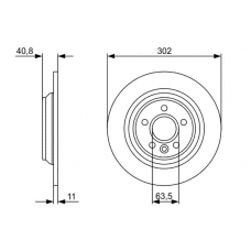 0 986 479 397 BOSCH Тормозной диск