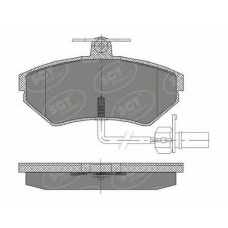 SP 417 PR SCT Комплект тормозных колодок, дисковый тормоз