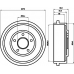 MBD260 MINTEX Тормозной барабан