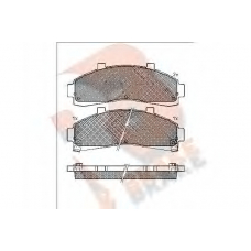 RB1228 R BRAKE Комплект тормозных колодок, дисковый тормоз