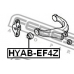 HYAB-EF4Z FEBEST Подвеска, рычаг независимой подвески колеса