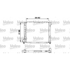 810983 VALEO Радиатор, охлаждение двигателя