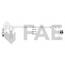 85115 FAE Комплект проводов зажигания
