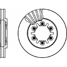 MDC689 MINTEX Тормозной диск