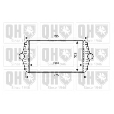 QIC105 QUINTON HAZELL Интеркулер