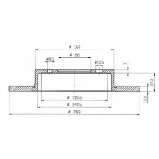 BDC4599 QUINTON HAZELL Тормозной диск