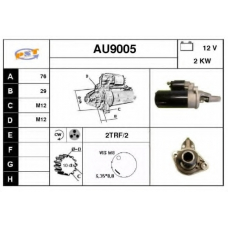 AU9005 SNRA Стартер