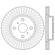 562602BC BENDIX Тормозной диск