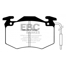 DP546 EBC Brakes Колодки тормозные