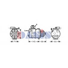 851659N AKS DASIS Компрессор, кондиционер