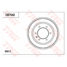 DB7042 TRW Тормозной барабан