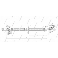 T370A157 NPS Тормозной шланг