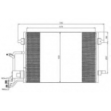 35291 NRF Конденсатор, кондиционер