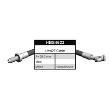 HBS4623 QUINTON HAZELL Тормозной шланг