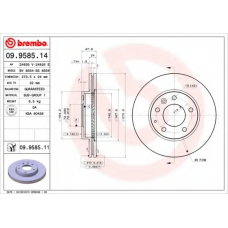 BS 8554 BRECO Тормозной диск